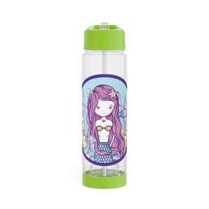 Cute Mermaid Infuser Water Bottle