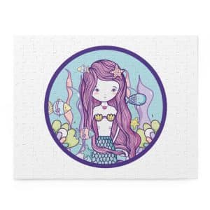 Cute Mermaid Puzzle (120, 252, 500-Piece)