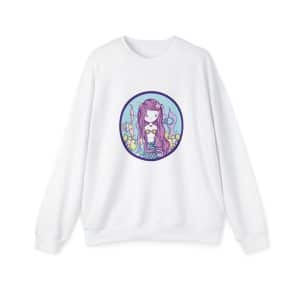 Cute Mermaid Unisex Drop Shoulder Sweatshirt