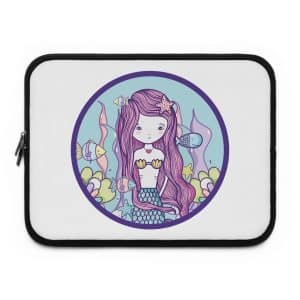 Cute Mermaid Laptop Sleeve