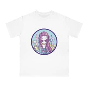 Cute Mermaid Organic Unisex Classic T-Shirt