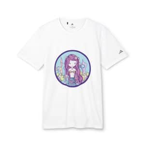 Cute Mermaid adidas Unisex Sport T-shirt