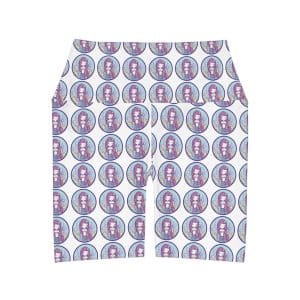 Cute Mermaid High Waisted Yoga Shorts (AOP)