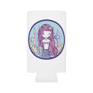 Cute Mermaid Can Cooler