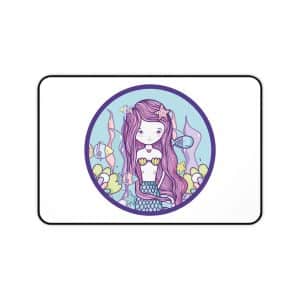 Cute Mermaid Desk Mat