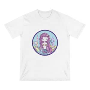 Cute Mermaid Organic Staple T-shirt