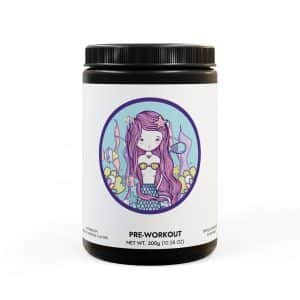 Cute Mermaid Pre-Workout Supplement, Watermelon (300g, 10.58oz)