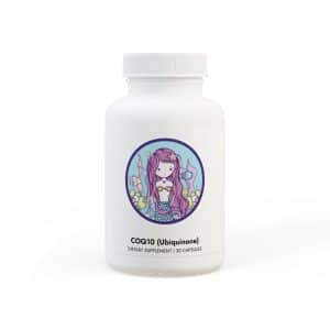 Cute Mermaid CoQ10 (Ubiquinone) Supplement (30 Capsules)