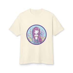 Cute Mermaid Unisex Garment-Dyed Heavyweight Cotton Tee