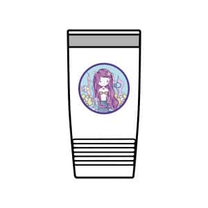 Cute Mermaid Insulated Tumbler, 20oz