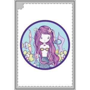 Cute Mermaid Golf Towels