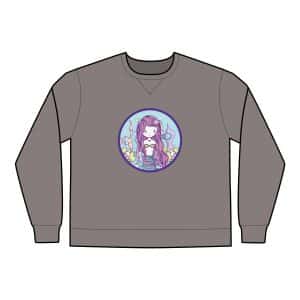 Cute Mermaid Unisex ComfortWash® Garment Dyed Crewneck Sweatshirt