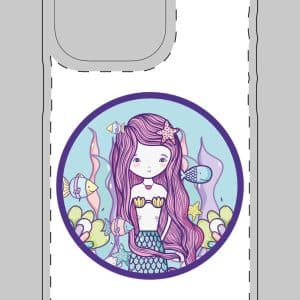 Cute Mermaid Tough Magnetic Cases