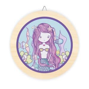 Cute Mermaid Wood Signs