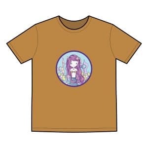 Cute Mermaid Men's Staple Faded Tee