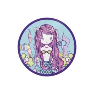 Cute Mermaid Die-Cut Stickers, (DTF)