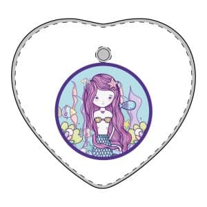 Cute Mermaid Acrylic Ornaments (Multi-shape)