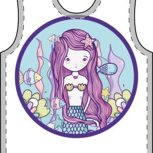 Cute Mermaid Women's T-Shirt (AOP)