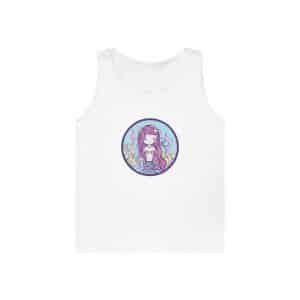 Cute Mermaid Unisex Heavy Cotton Tank Top